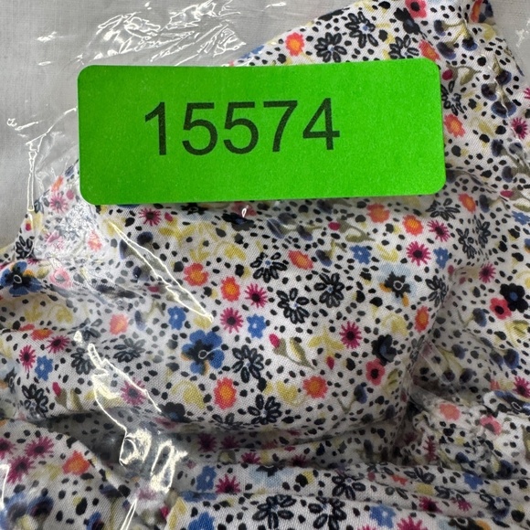 Jane and Delancey Women's Long Sleeve Allover Floral Peplum Top Multicolor Small - Picture 12 of 12